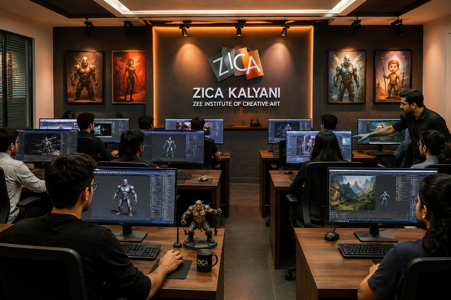Why Choose a 3D Animation Course at ZICA Kalyani?